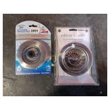 2 SINK STRAINERS