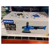 KOBALT 24V 6" RANDOM ORBIT POLISHER RETAIL $70