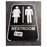 RESTROOM SIGN