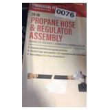 UNIVERSAL FIT 20 INCH PROPANE HOSE AND REGULATOR