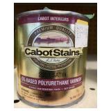 4 half pints Satin Polyeurethane Varnish