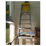 8 foot  aluminum step ladder - Werner