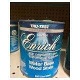 2 Qt. Water Base Wood Stain - Clear