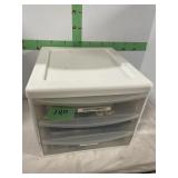 Sterilite 3 drawer container w/craft supplies