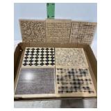 Large Rubber Ink Stamps