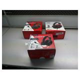 3PC HYPERX CLOUD II III HEADSETS - OPEN BOX