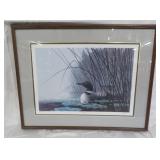 "Quiet Water"  Les Didier - S/N 547/999- Framed