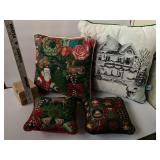 Christmas pillow lot