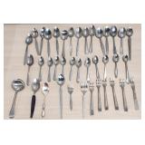 ASSORTED VINTAGE STAINLESS STEEL UTENSILS -PRE-OWN