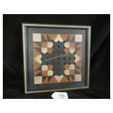 WOOD CHINESE CHECKERBOARD BY DAVID - 12.5"H X