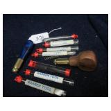 WARREN WOOD CARVING SET - WOOD & PLASTIC HANDLES