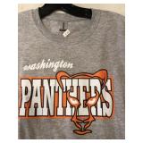 Washington panthers, orange head, size small