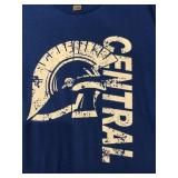 Central Trojans helmet shirt LARGE