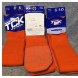 TCK multi sport orange sock SMALL