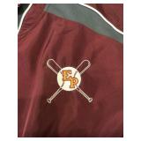 East Peoria baseball quarter zip windbreaker size