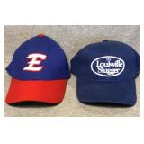 2 embroiled/ logged baseball caps