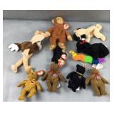 10 count beanie babies