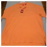 2XL izod orange polo shirt