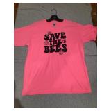 Youth SM save the bees pink shirt