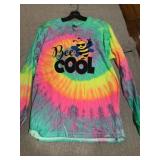 SM tie dye bee cool long sleeve shirt