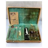 Antique microscope kit