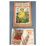 Chicken little and Congo boy books