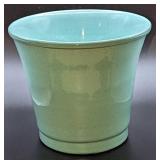 Vintage Turquoise Ceramic Planter