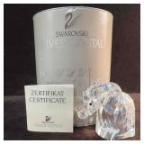 Swarovski Crystal Elephant Figurine 7640 NR 055 00