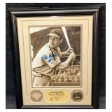 LE Stan Musial Game Used Bat In Highland Signed Ph