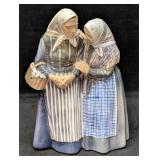 Royal Copenhagen Two Gossips Porcelain Figurine