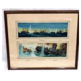 2 Original Watercolor Paintings "Coronel-Nov. 1 