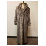 Long Mink Fur Coat By Jones Furs