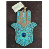 Nurit Home Blessing Hamsa Ceramic Hand