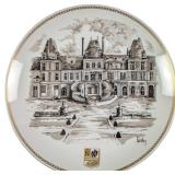 Vintage Fountainebleau LE Lourioux Plate