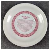 Vintage Rudesheimer Coffee Recipe Heinrich Plate