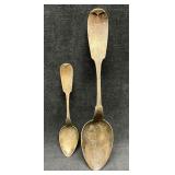 Two Hotchkiss & Schreuder 90% Silver Spoons