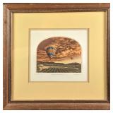 Framed Kathleen Cantin Spirit Of The Wind Artist P