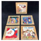 5 Vintage Peter Pan Kids Records