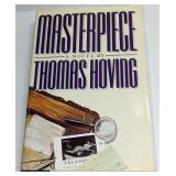 Thomas Hoving Signed Masterpiece A Novel Hardcover