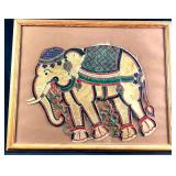 Elephant Skin Design Framed