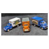 3 First Gear 1/34 Scale Die Cast Vans