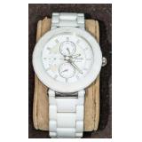 Fossil CE1000 Women Round Ceramic Watch