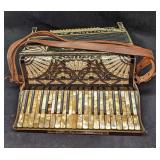 Vintage Moreschi & Sons Accordion With Case