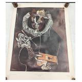 Vintage Pablo Picasso Portrait Of A Painter After