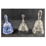 Three Bell Crystal & Ceramic Lot