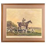 Framed Thomas Oldaker Huntsman To The Berkeley Hou