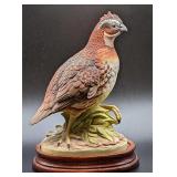 Retired Andrea By Sadek Bobwhite Porcelain Figurin