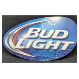 Bud Light Splash Metal Sign