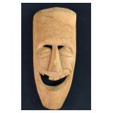 Replica Vintage African Style Tribal Mask Laughing