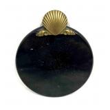 Marble & Brass Seashell Mini Cheese Board